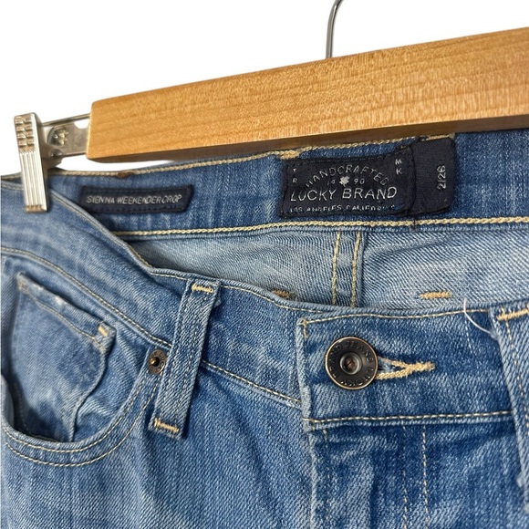 Lucky Brand Jeans | Sienna Weekender Ankle Crop | Distressed | Womens 26 - Picture 2 of 7